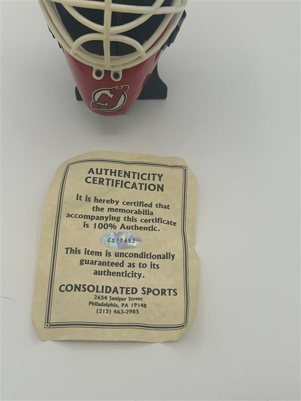Martin Brodeur New Jersey Devils Style Vintage Goalie Mask mini Helmet