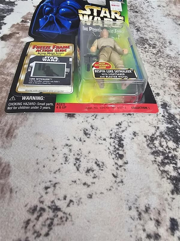 1997 Star Wars Power Of The Force Bespin Luke Skywalker Freeze Frame Figure