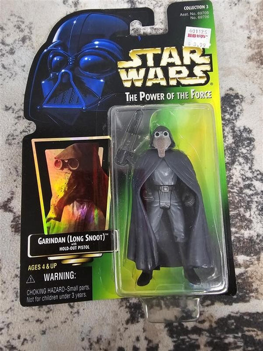 1997 Kenner Garindan Long Snoot With Hold-Out Pistol Action Figure