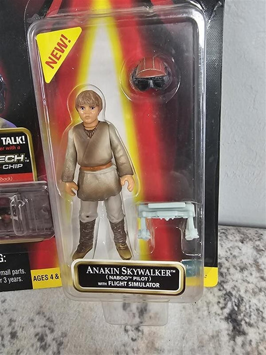 1999 Star Wars Episode 1 Anakin Skywalker (Naboo Pilot) with Flight Simulator