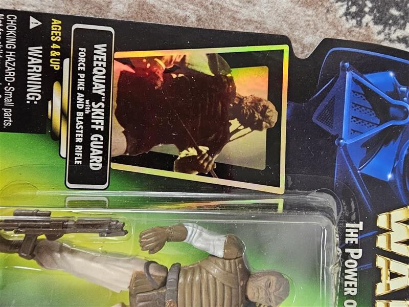 1996 Hasbro Kenner Star Wars The Power Of The Force Weequay Skiff Guard