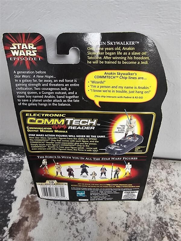 1998 Star Wars Episode I Anakin Skywalker (Tatooine) with Backpack & Grease Gun