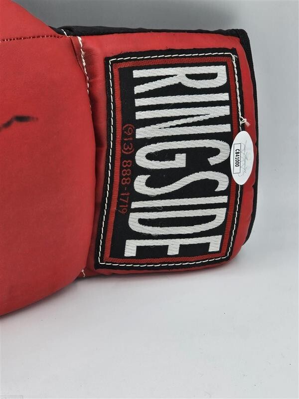 Lou Duva Signed Ringside Boxing Glove W/ JSA CB41000