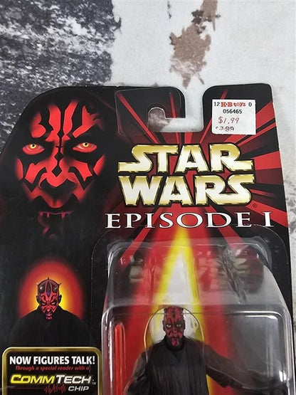 1999 Star Wars Episode I Darth Maul Sith Lord w/ Lightsaber and Removable Blade