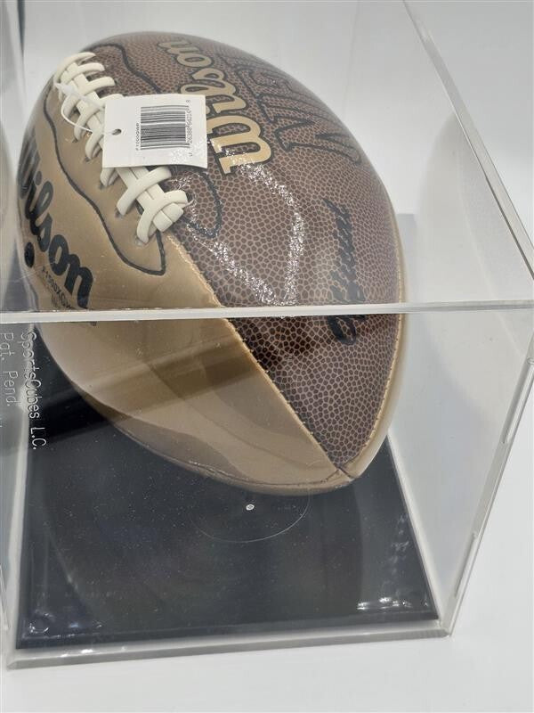 Detroit Lions Cory Schlesinger #30 Signed Football COA