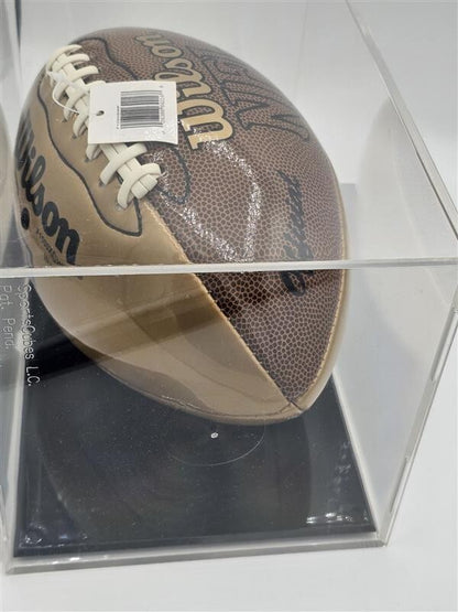 Detroit Lions Cory Schlesinger #30 Signed Football COA
