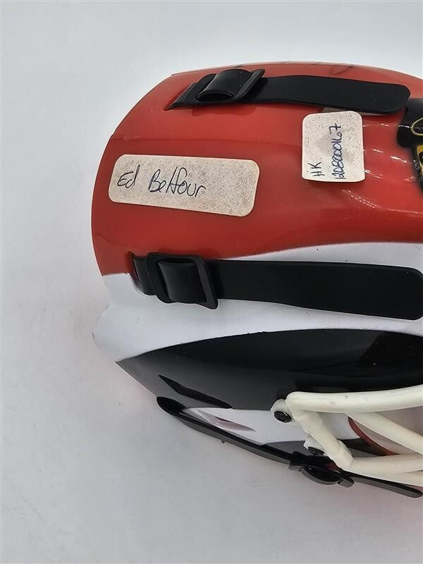 Ed Belfour Autographed Chicago Blackhawks Mini Helmet
