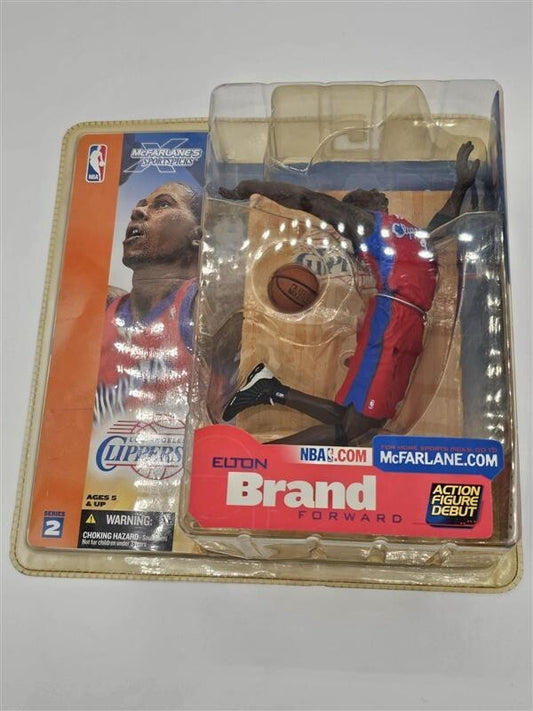 2002 McFarlane Sports Picks NBA Los Angeles Clippers Elton Brand Series 2 Figure