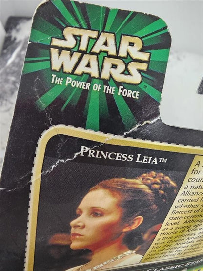 1998 Star Wars The Power Of The Force Princess Leia In Ceremonial Dress NEW