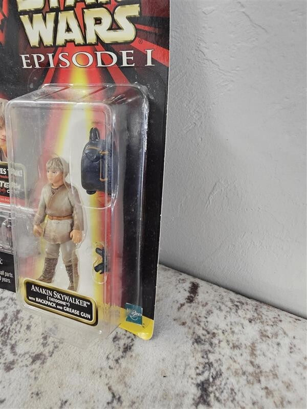 1998 Star Wars Episode I Anakin Skywalker (Tatooine) with Backpack & Grease Gun