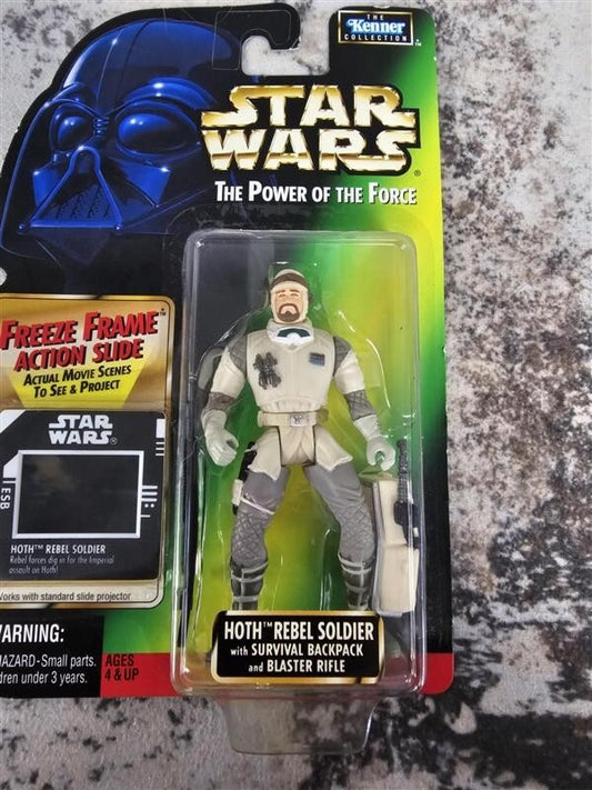 1997 Star Wars Power of the Force Hoth Rebel Soldier