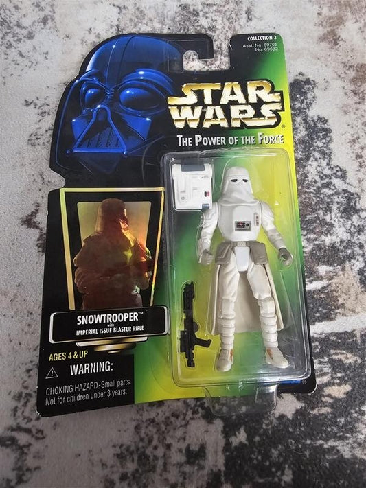 1997 Snowtrooper STAR WARS THE POWER OF THE FORCE (Kenner)