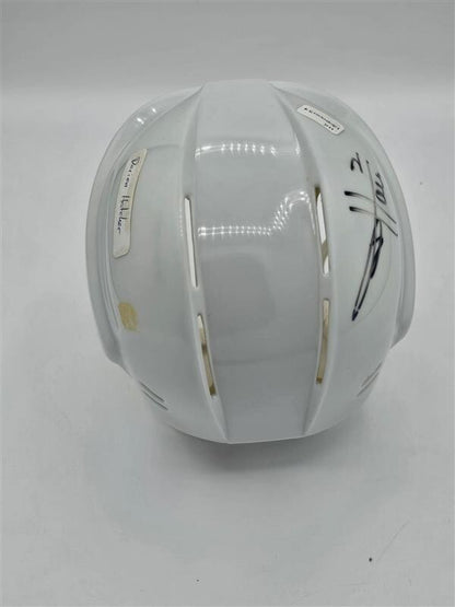 Derian Hatcher Signed Dallas Stars mini helmet NO COA