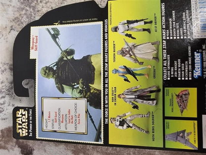 1996 Hasbro Kenner Star Wars The Power Of The Force Weequay Skiff Guard