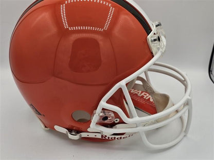 JIM BROWN AUTOGRAPHED FULL SIZE HELMET CLEVELAND BROWNS