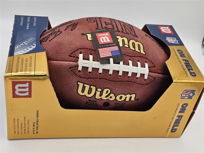 Bart Starr Autographed Wilson Football Packers