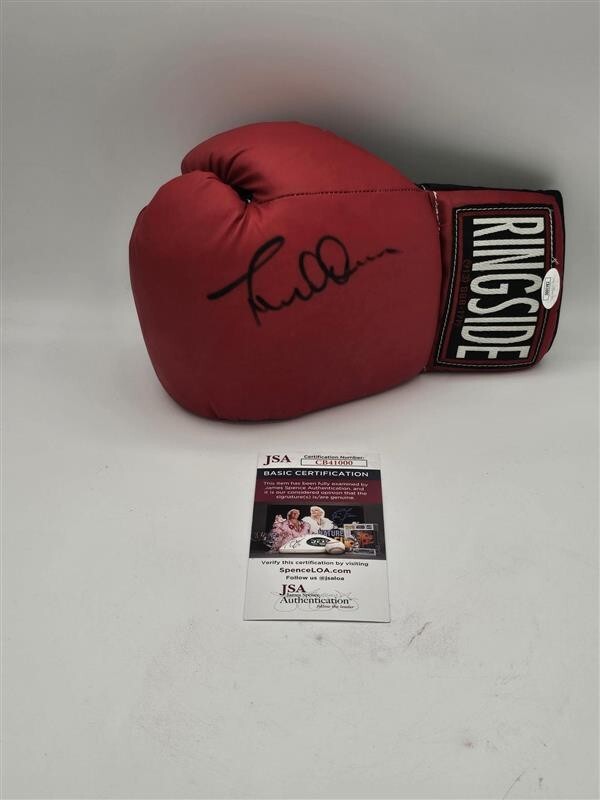 Lou Duva Signed Ringside Boxing Glove W/ JSA CB41000