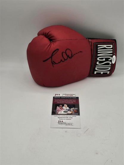 Lou Duva Signed Ringside Boxing Glove W/ JSA CB41000
