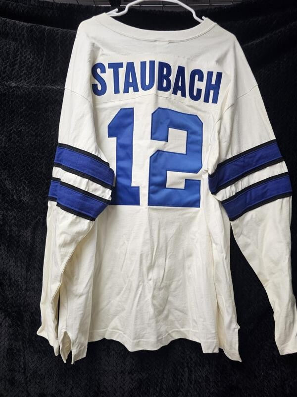 Authentic Mitchell & Ness Roger Staubach Cowboys Jersey 56 XXXL Read Descript 