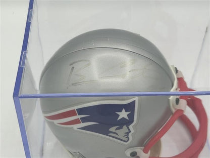 Ben Coates, MINI HELMET, AUTOGRAPH W/Display Case