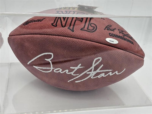Bart Starr Autographed Football - Tristar - 3004945