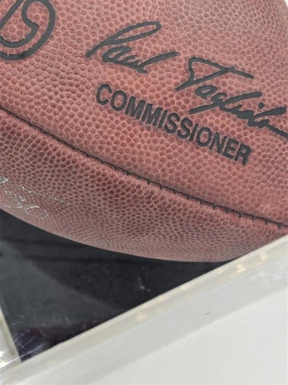 Detroit Lions Cory Schlesinger #30 Signed Football COA