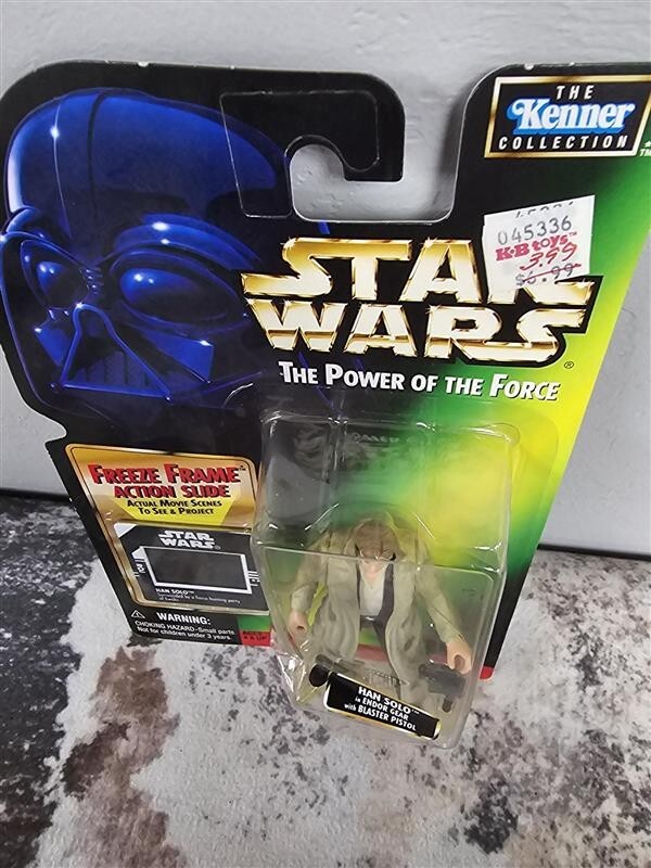 1997 - Star Wars POTF - Freeze Frame - Han Solo Endor Gear - NEW!
