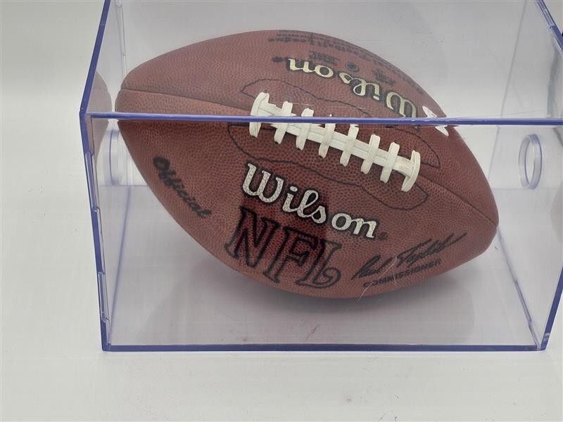 Lou Creekmur Autograph Official NFL Game Football - Inscribed - JSA - CB40956