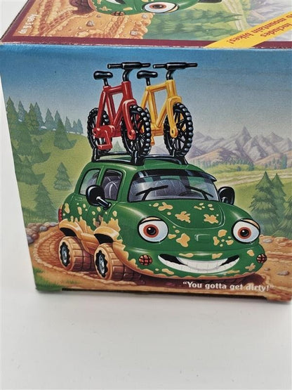 1996 The Chevron Cars - Freddy 4-Wheeler with 2 Mountain Bikes - New in Box!