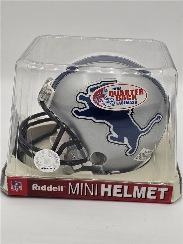 Cory Redding Detroit Lions Authentic Replica Helmet Autographed Inscription