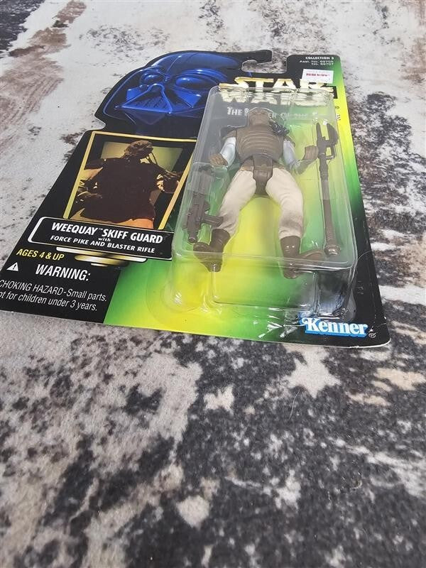 1996 Hasbro Kenner Star Wars The Power Of The Force Weequay Skiff Guard