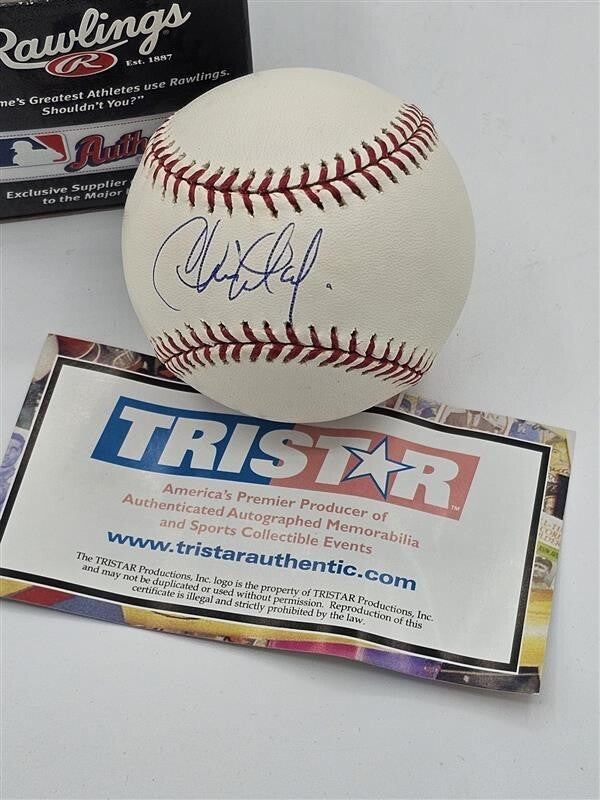 Chris Lubanski Signed Autographed Major League Baseball Tristar Certified
