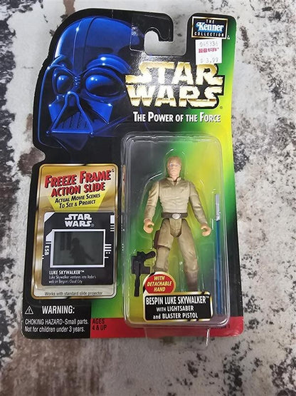 1997 Star Wars Power Of The Force Bespin Luke Skywalker Freeze Frame Figure