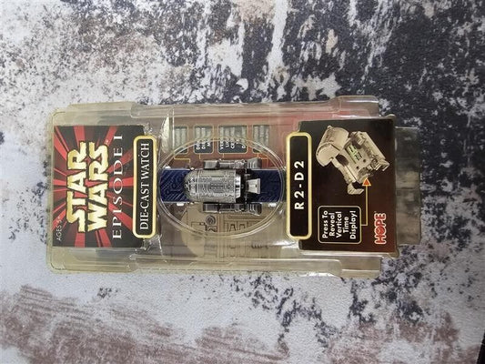 1999 STAR WARS EPISODE 1 R2D2 DIE-CAST WATCH NEW HOPE INDUSTRIES