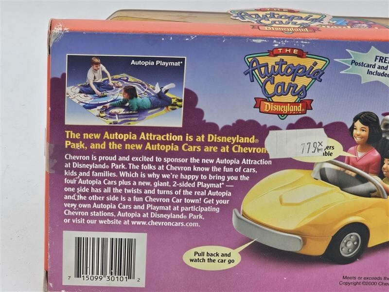 Chevron Cars "Autopia Cars Disneyland" 