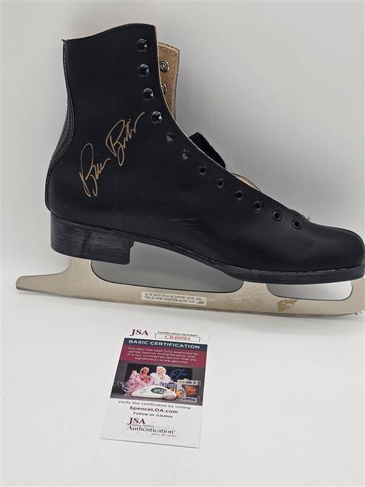 BRIAN BOITANO SIGNED AUTOGRAPHED Ice Skate OLYMPIC GOLD JSA COA