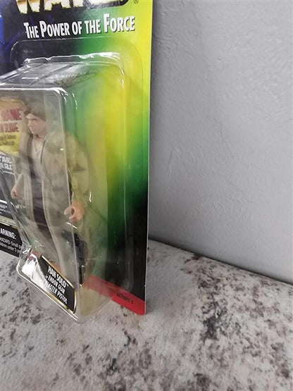 1997 - Star Wars POTF - Freeze Frame - Han Solo Endor Gear - NEW!