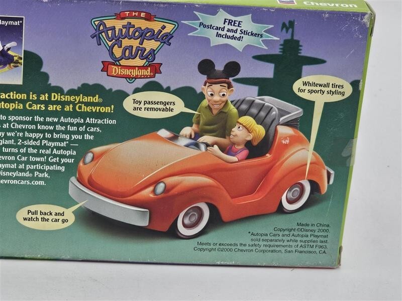 Disneyland Chevron Collectible Car:  The Autopia Cars, Suzy Orange