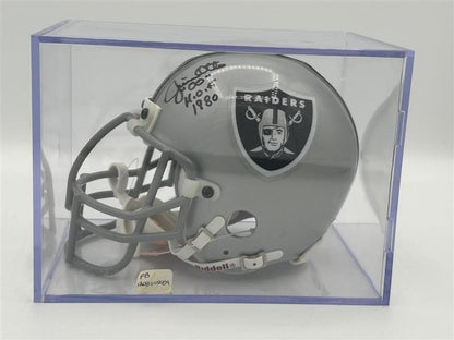 Jim Otto Signed Raiders Mini Helmet