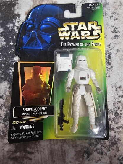 1997 Snowtrooper STAR WARS THE POWER OF THE FORCE (Kenner)