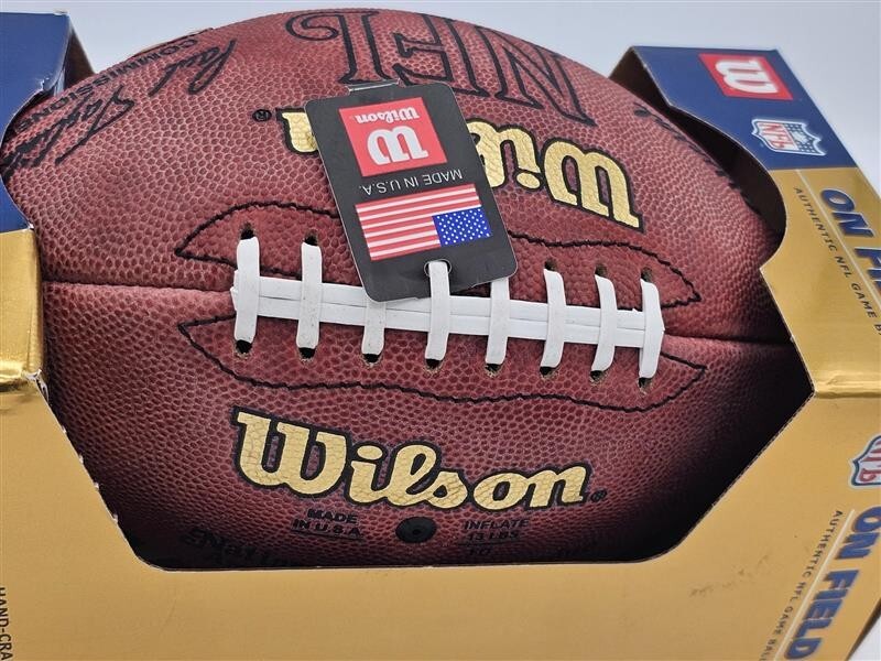 Bart Starr Autographed Wilson Football Packers