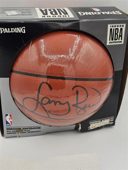 Boston Celtics Larry Bird Signed Basketball Spalding