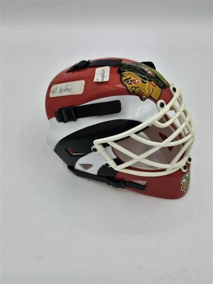 Ed Belfour Autographed Chicago Blackhawks Mini Helmet