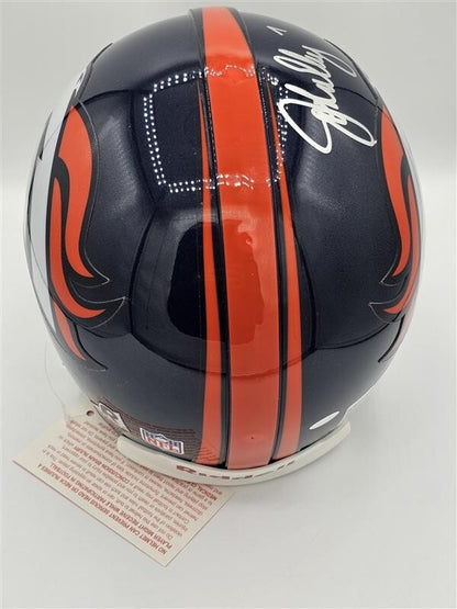 John Elway Denver Broncos Autographed Signed Authentic Helmet
