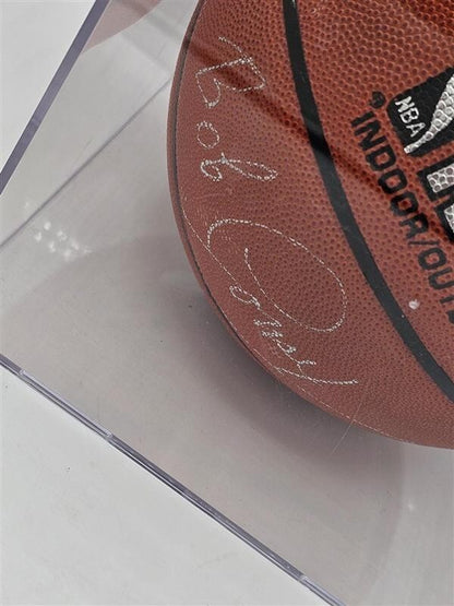 Bob Cousy Autographed NBA Basketball - JSA COA