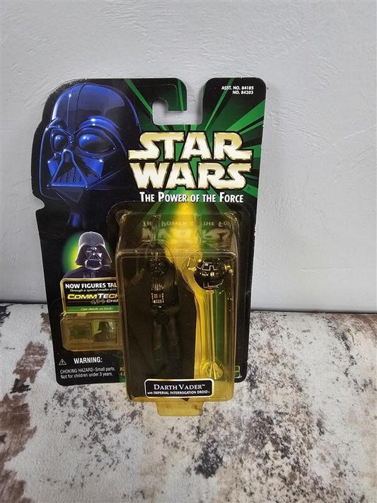 1999 Darth Vader with Imperial Interrogation Droid -Star Wars Power of the Force