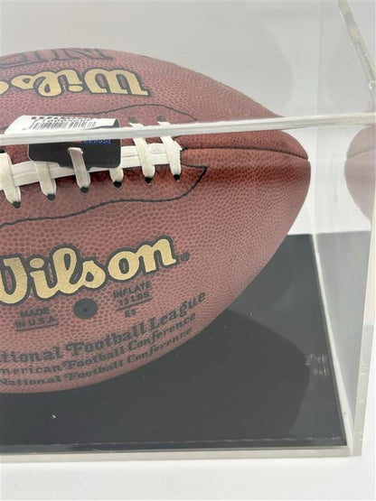 Corey Schlesinger Signed and Inscribed Football - Detroit Lions - COA