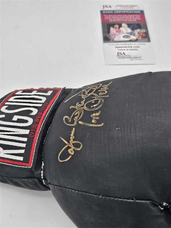 James Buster Douglas Signed Ringside Boxing Glove - Inscribed - JSA COA