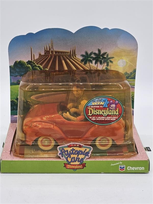 Disneyland Chevron Collectible Car:  The Autopia Cars, Suzy Orange, NEW