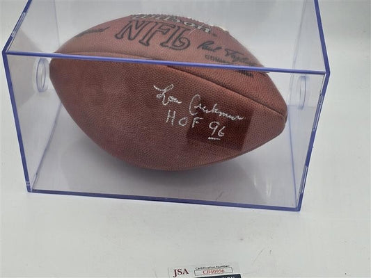 Lou Creekmur Autograph Official NFL Game Football - Inscribed - JSA - CB40956